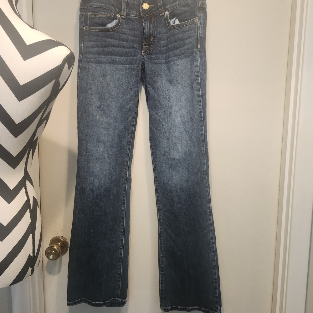 American Eagle Outfitters Blue Flare Jeans